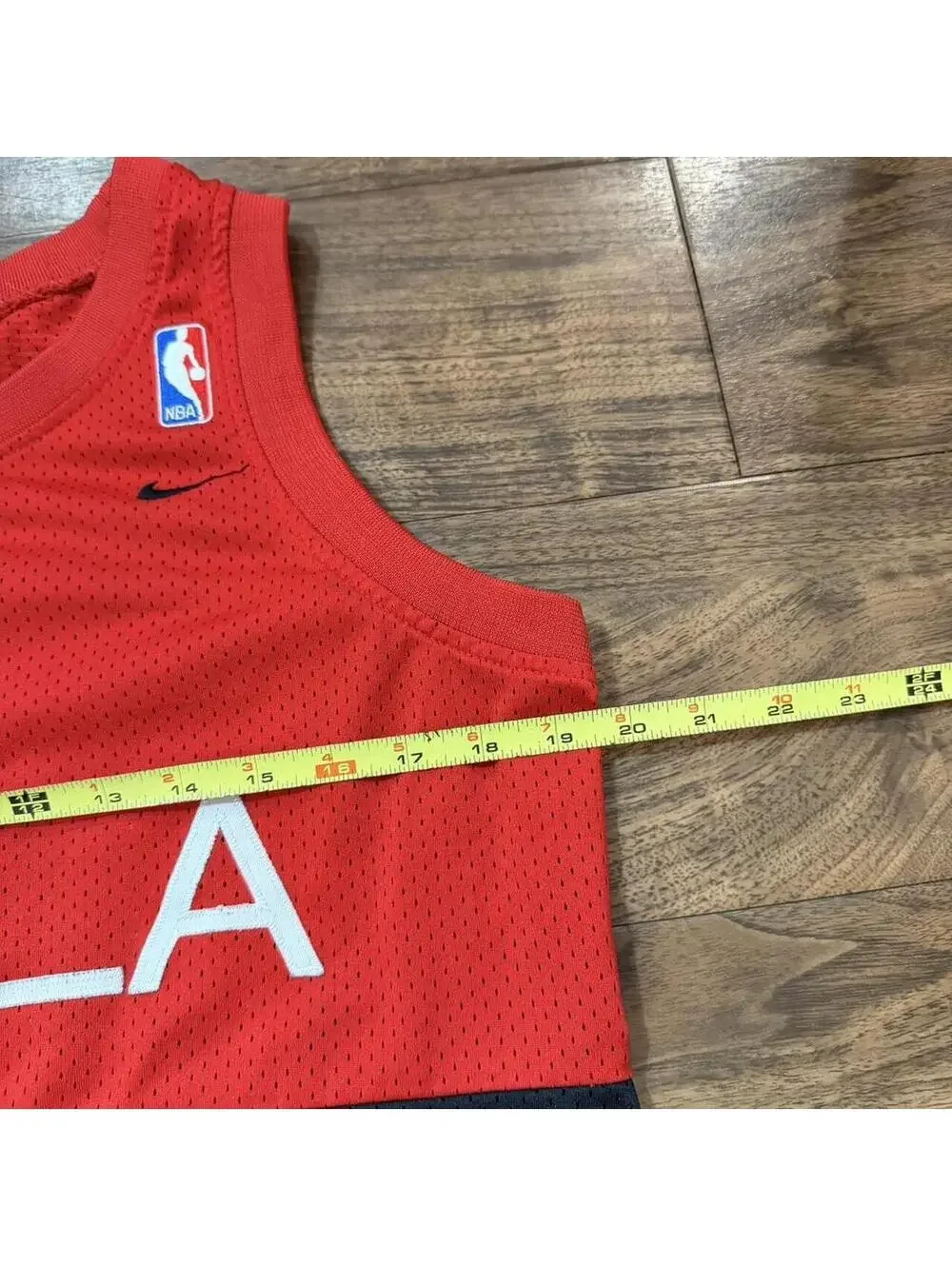 Vintage 90s Allen Iverson Philadelphia 76ers Nike Team Mesh Jersey Size Large